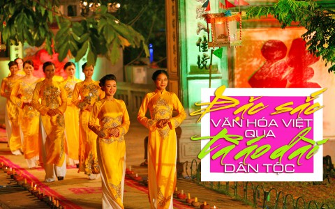 Đặc sắc văn hóa Việt qua tà áo dài dân tộc